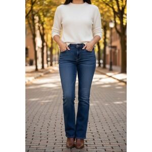 Denizen From Levi's Women's Modern Boot Cut Stretch Denim Jeans 8S Dark 29X30